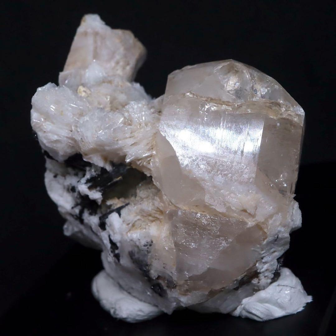 トパーズ トルマリン クリーブランダイト 黄玉 179.8g TZ266原石鉱物