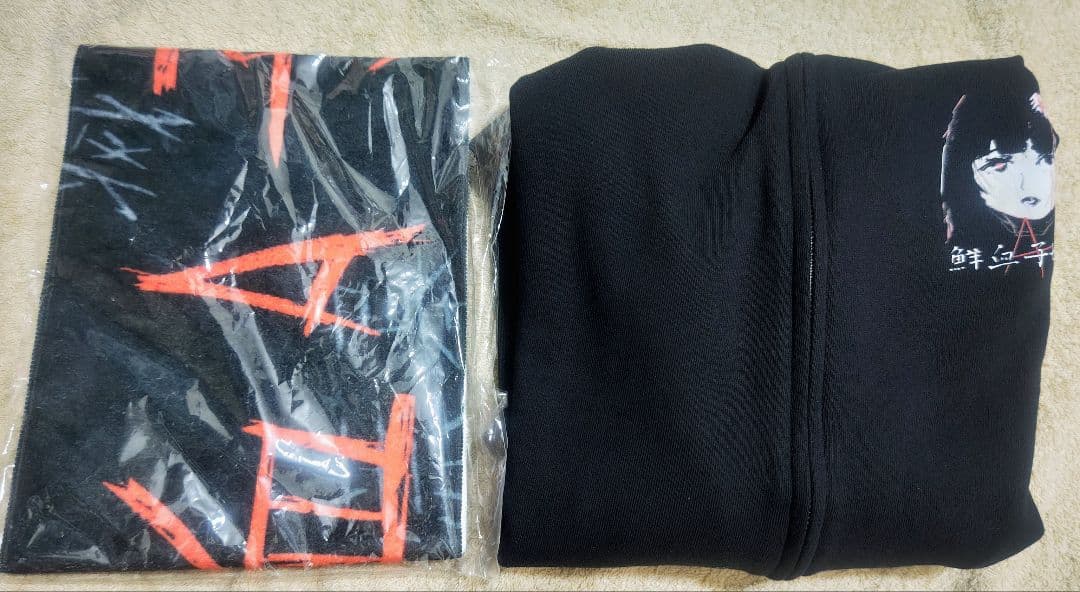 鮮血A子ちゃん 公式グッズ マフラータオル パーカー