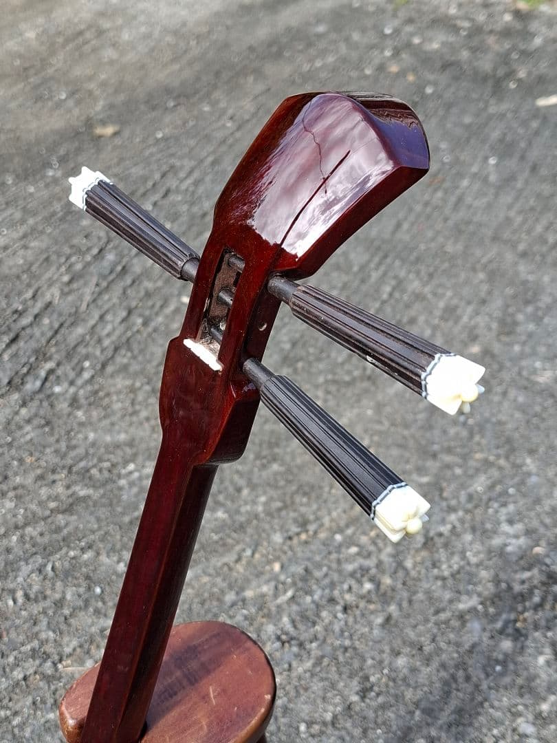 与那城型　八重山　ゆし実三線　名工作