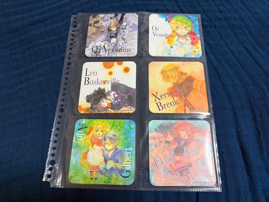 ぽ*ー様 PandoraHearts パンドラパーツ パンヴァニカフェ コースタ