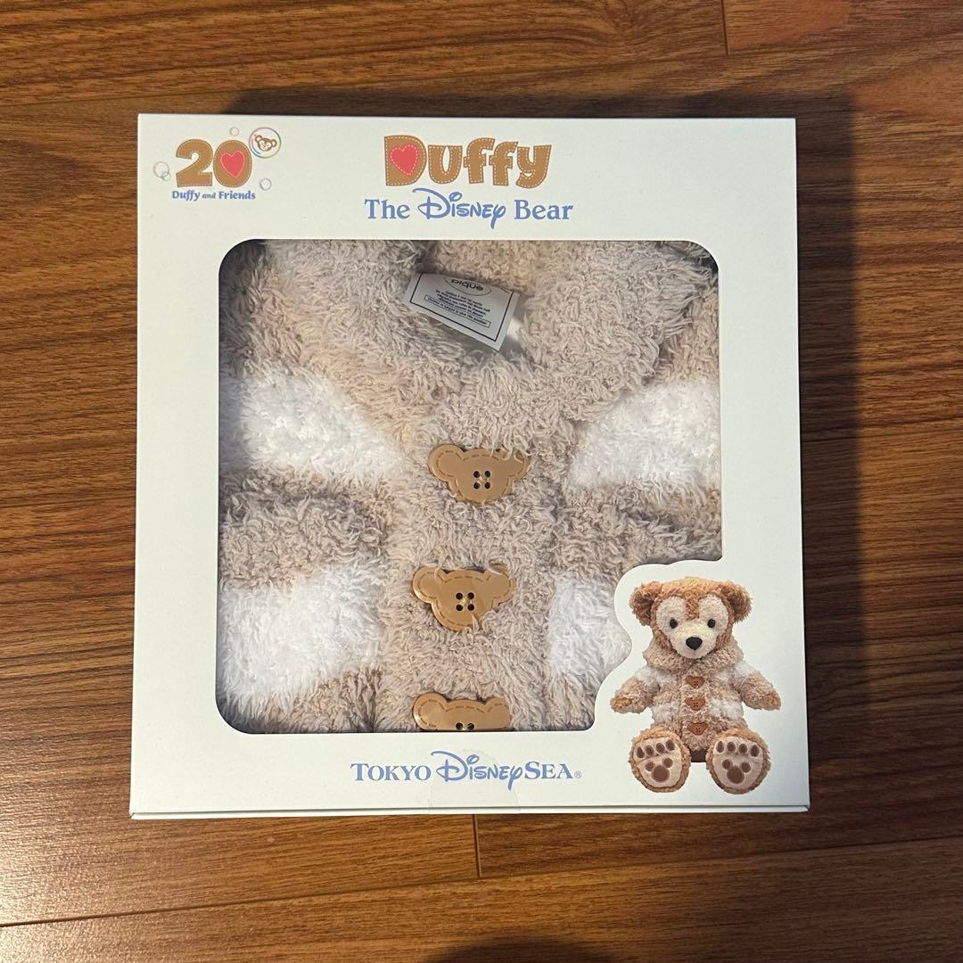 【2点セット】 ダッフィー ぬいぐるみコスチューム カーディガン　ジェラピケ