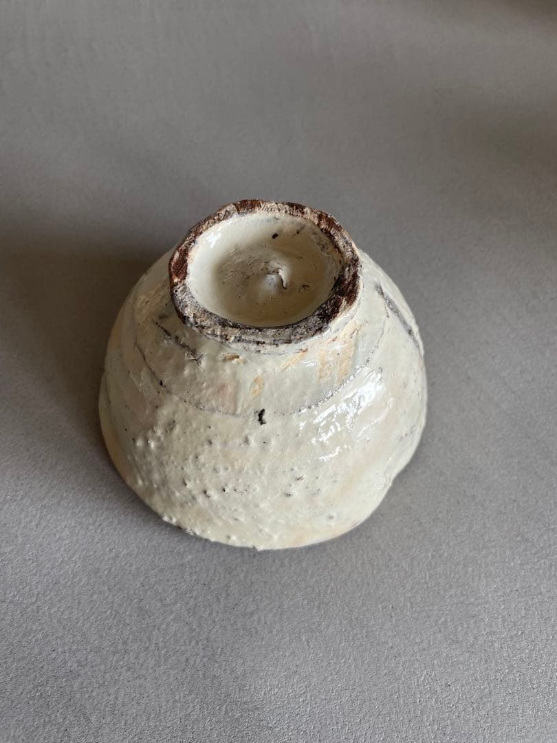 森岡成好 粉引茶碗 抹茶茶碗 小服茶碗 旅茶碗 粉引 茶盤