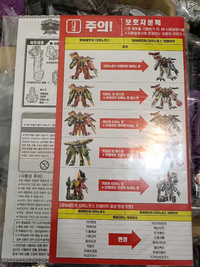 獣電戦隊キョウリュウジャーブレイブ 超カミツキ変形DXブレイブギガントブラギオー