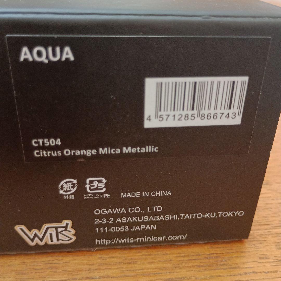 WIT'S ウィッツ　1/43 トヨタ　アクア 　2011