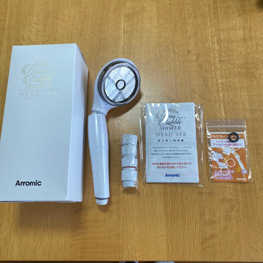 アラミック　シルキーナノバブルシャワー　ヘッドスパ