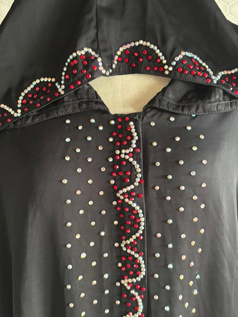 エジプト製　装飾フード付き　ガラベーヤ　ガラベイヤ