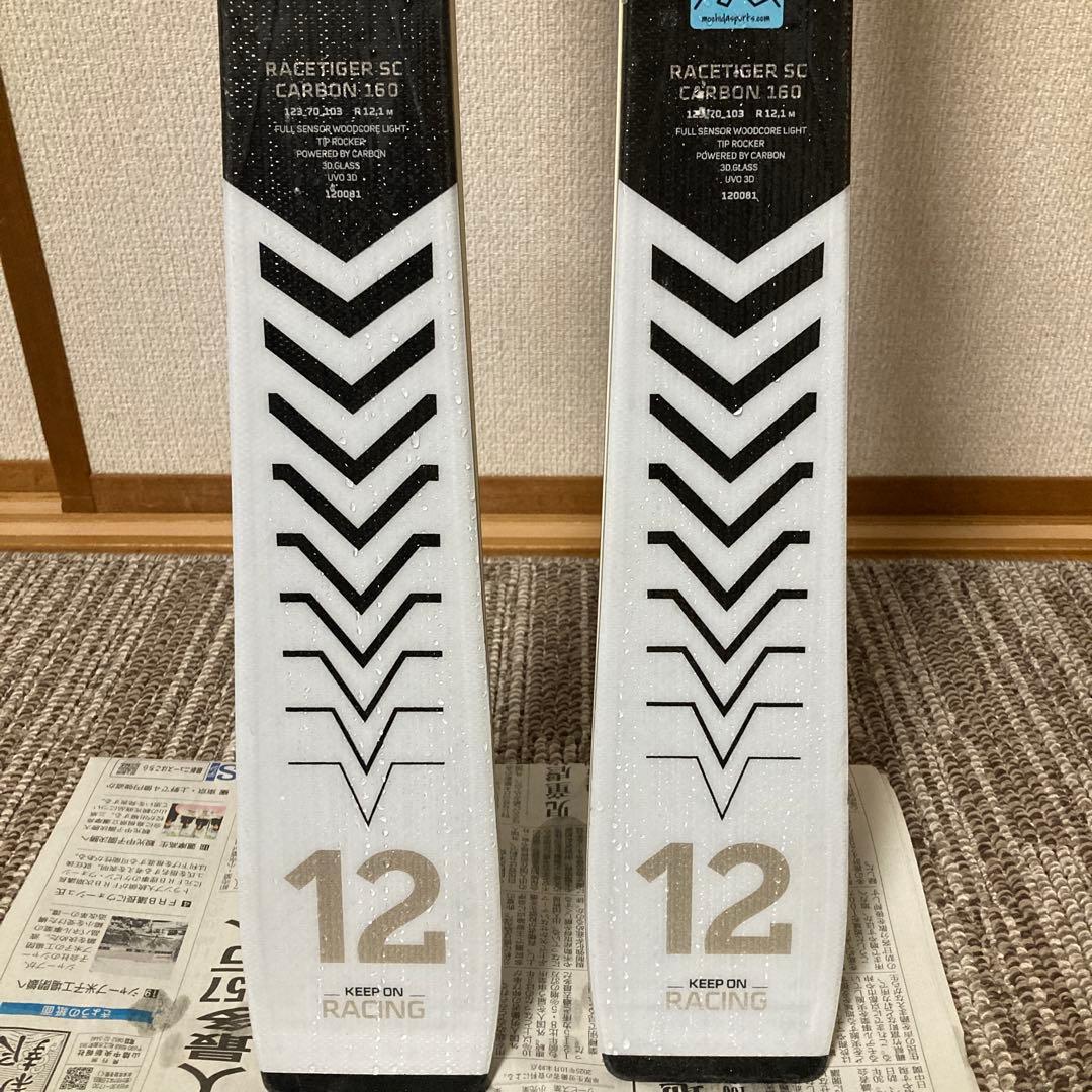 Völkl フォルクル Race Tiger SCカーボン 160 Marker