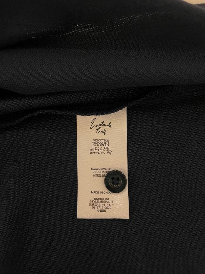 Eastside Golf ネイビー 長袖ポロシャツ イーストサイドゴルフ