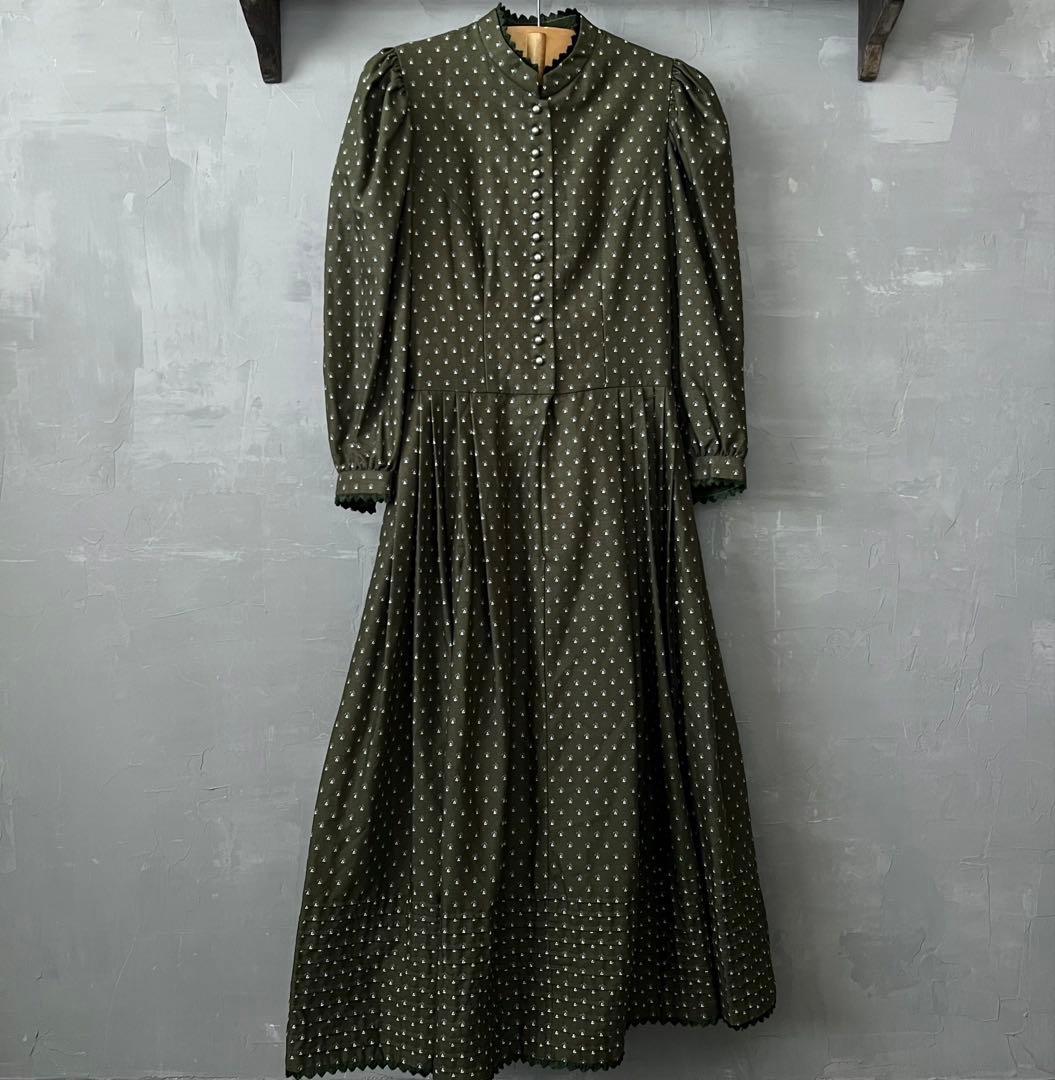 vintage ヴィンテージ ドレス ワンピース ハンドメイド