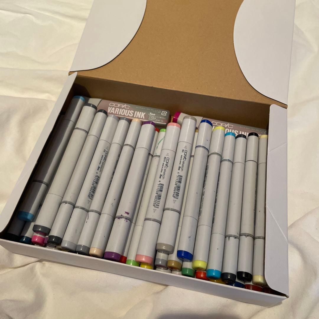 Copic コピック マンガ 画材 まとめ売り マーカー 51本 + 補充2本
