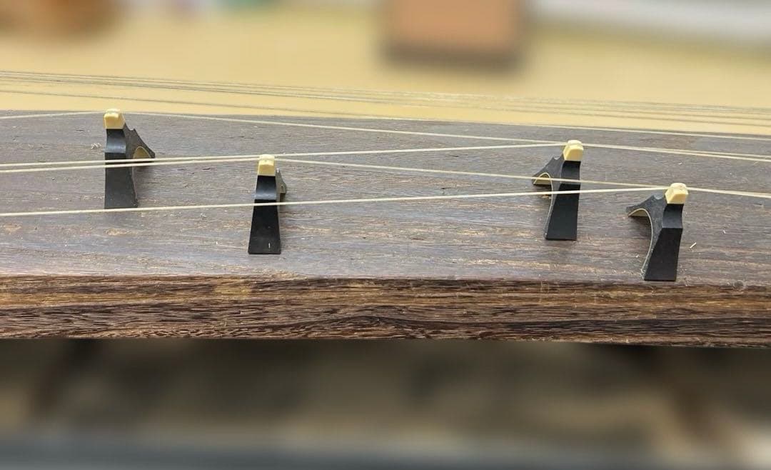 鼈甲入お琴　長さ約192㎝　箱付　東Y7-1219☆2F