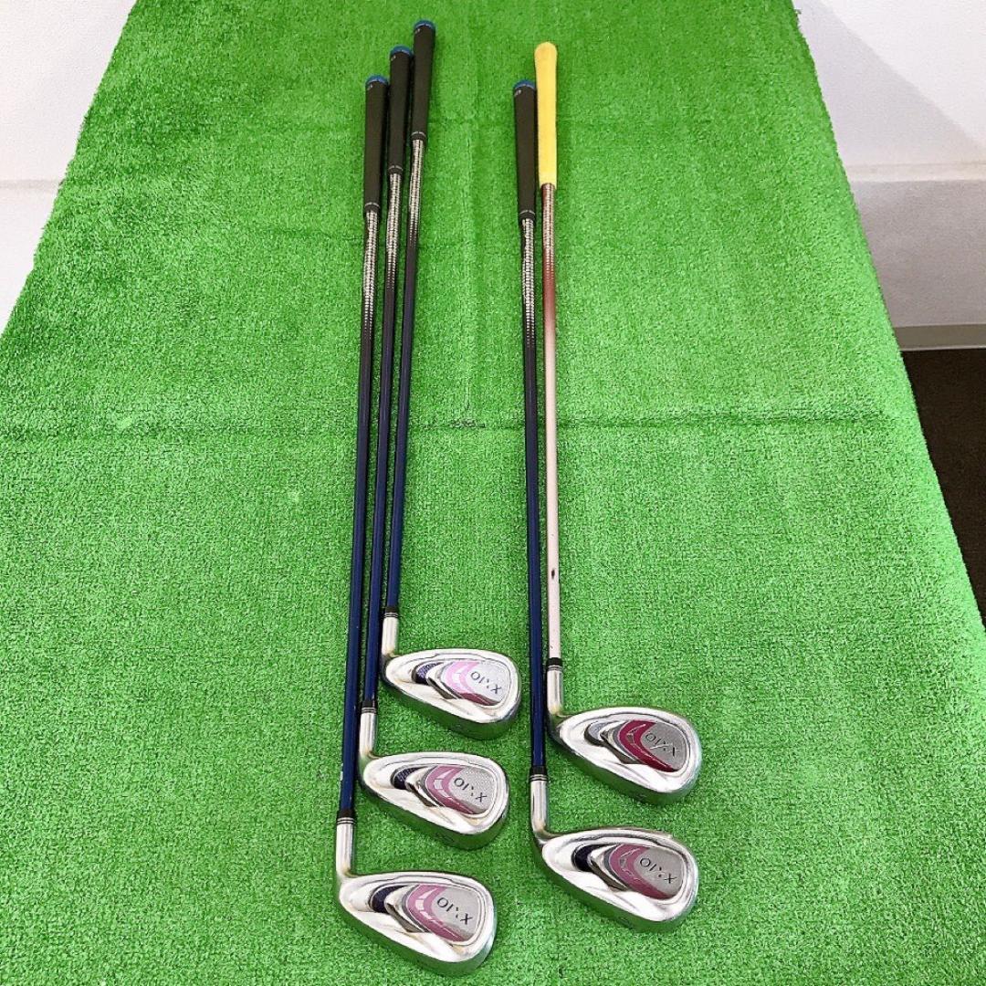 チ93★ゼクシオナイン XXIO9代目 5本レディースアイアンセットMP900L