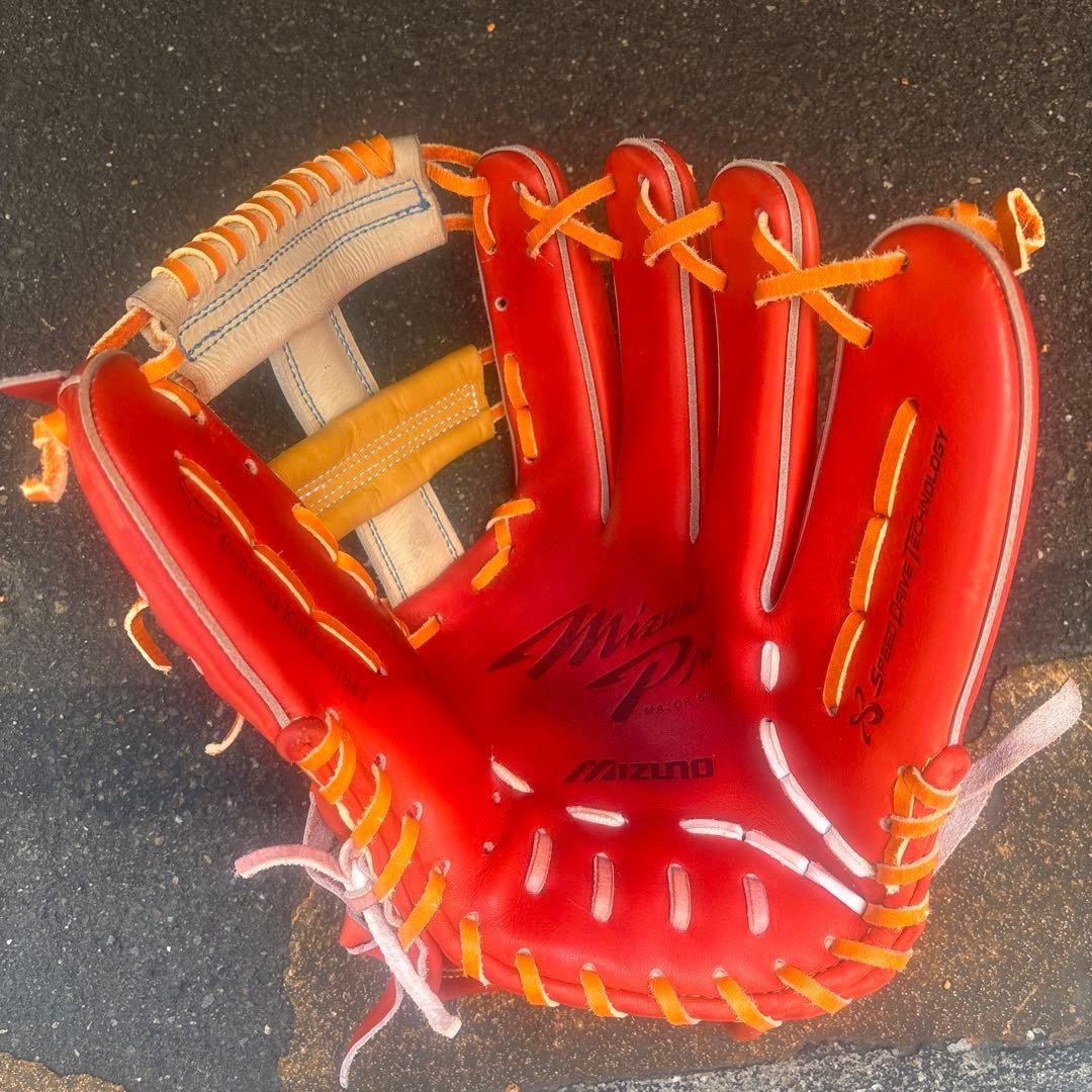 最終値下げ　8日迄　ミズノプロ改　硬式投手用