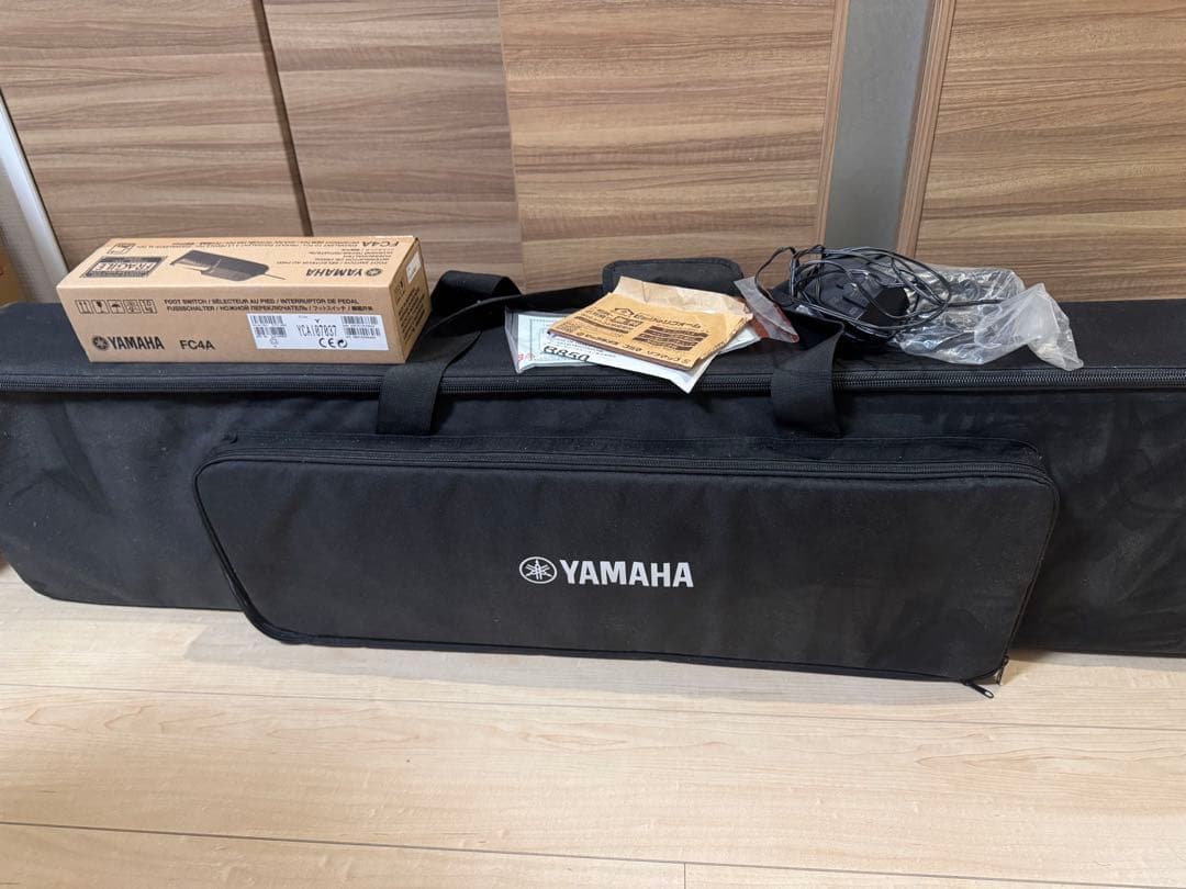 YAMAHA P125キーボード ケース付き