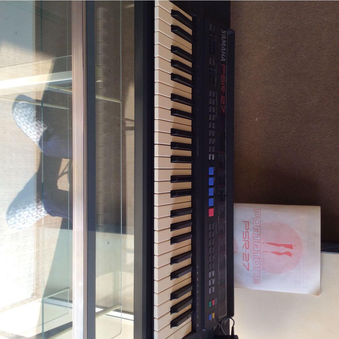 YAMAHA ヤマハ電子ピアノ キーボード鍵盤楽器 PSR-27