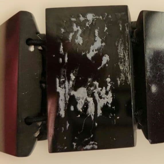 ビクトリア朝　ジェット　ブレスレット　モーニングジュエリー　アンティーク