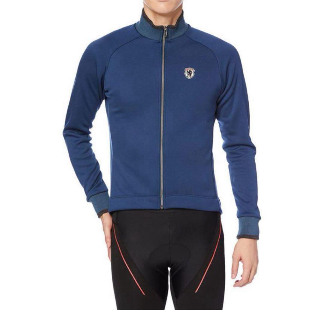 ■新品■　カペルミュール　L サイクルジャケット　サイクルジャージ　ネイビー