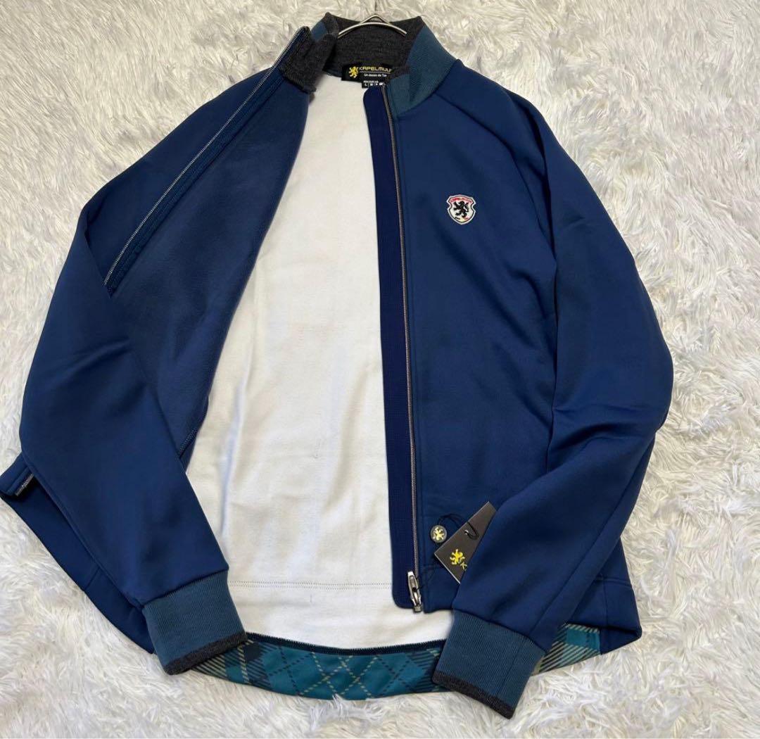 ■新品■　カペルミュール　L サイクルジャケット　サイクルジャージ　ネイビー