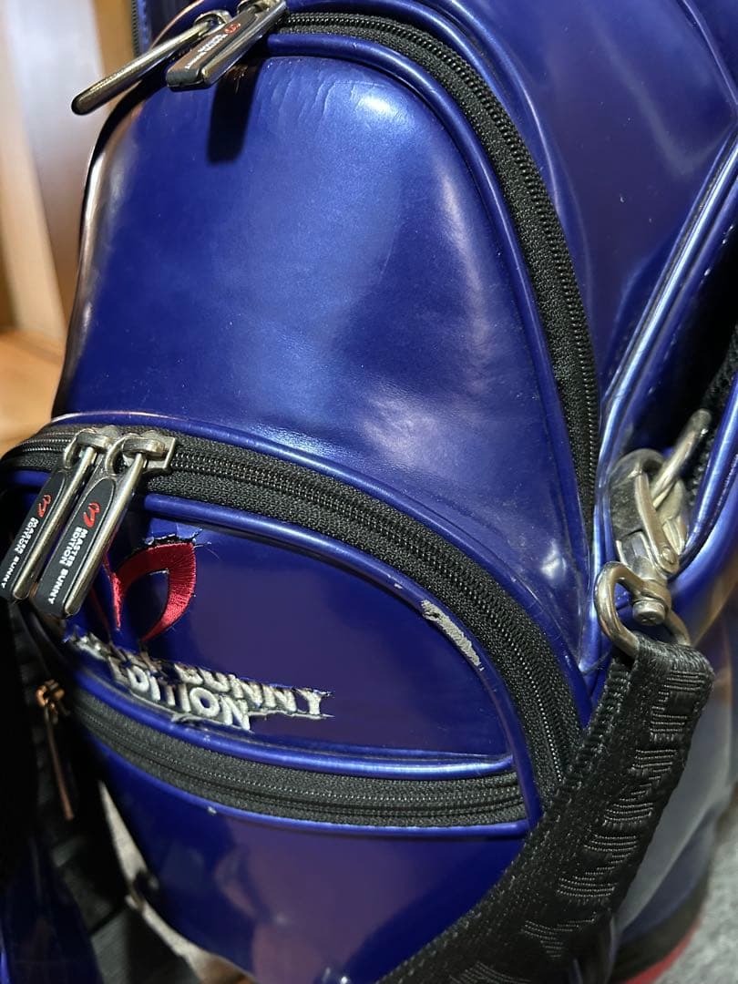 マスターバニーエディション ゴルフバッグ 青