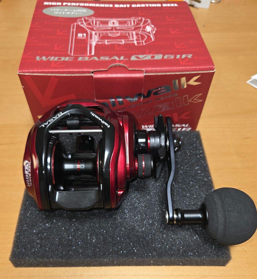 tailwalk WIDE BASAL VT 61R ベイトリール　新品　右巻き