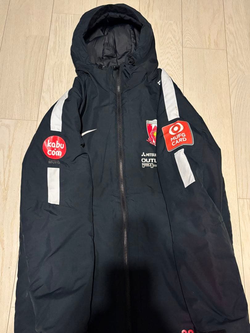 JWJ　浦和レッズ支給品　ハーフコート　ベンチコート
