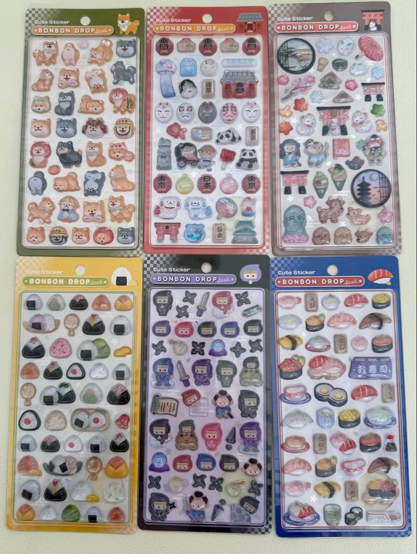 ボンボンドロップシール 和柄 正規品　A