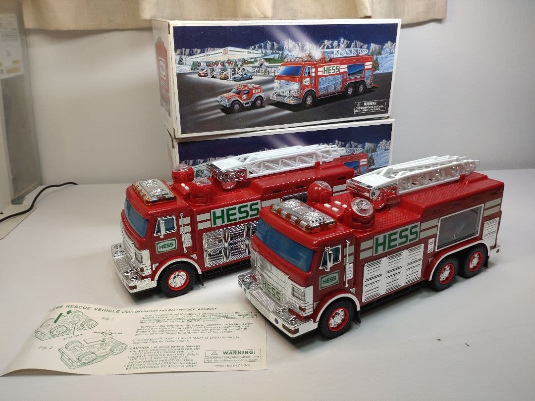 アンティーク　ＨＥＳＳ　おもちゃ消防車