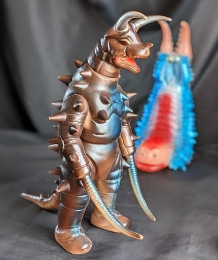 グドン＆ツインテール（ブルマァク復刻）ソフビフィギュア２体セット