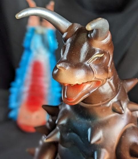 グドン＆ツインテール（ブルマァク復刻）ソフビフィギュア２体セット