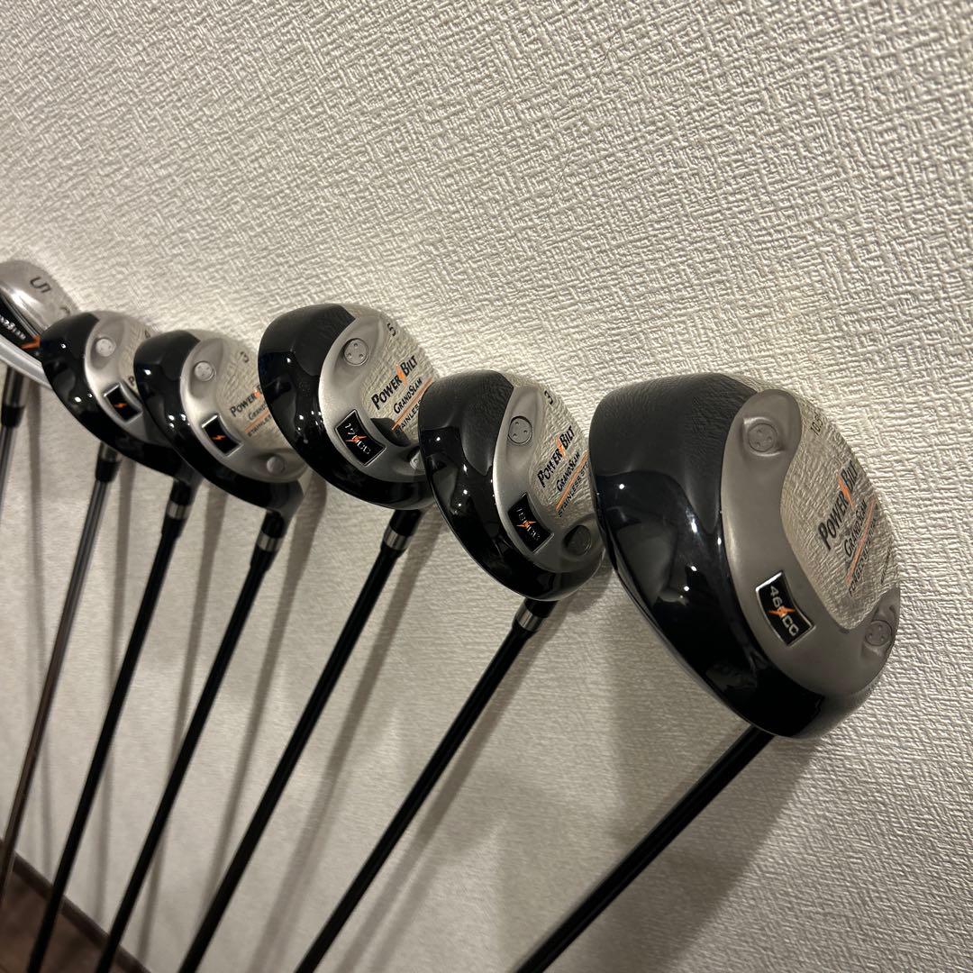 パワービルト　メンズS 13本　右利き　ゴルフクラブセット