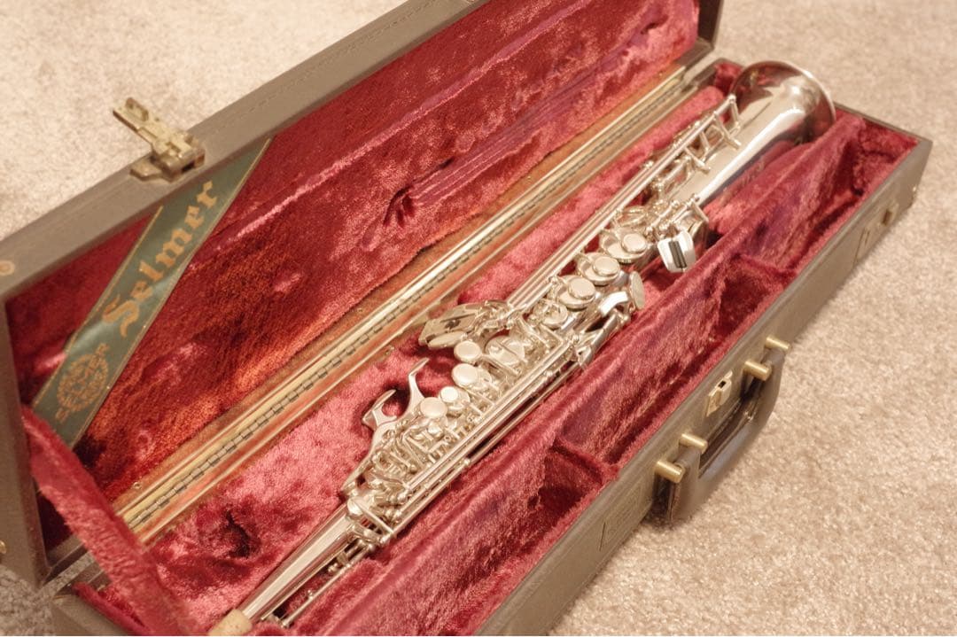 Selmer シリーズ2 シルバープレート ソプラノサックス