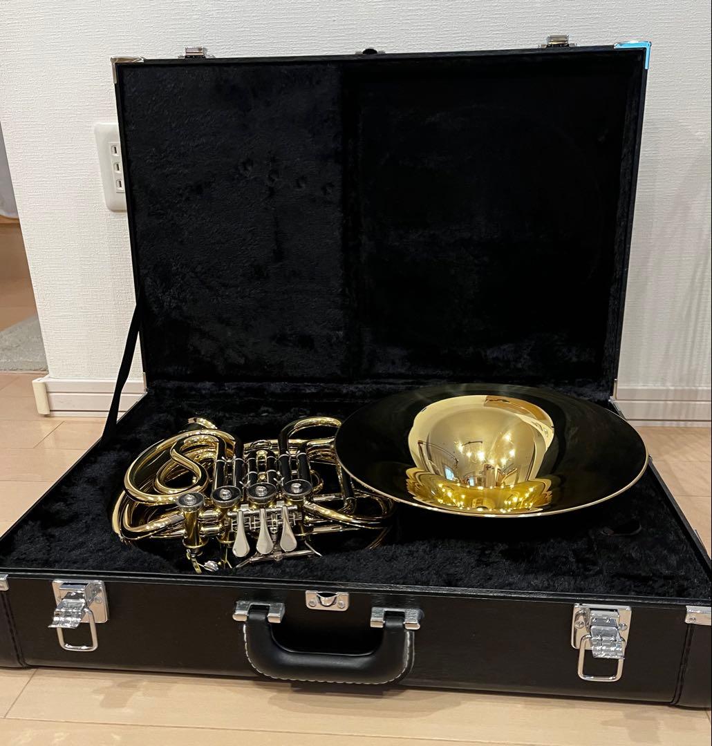 YAMAHA YHR567D フレンチホルン　美品中古　ケース付き