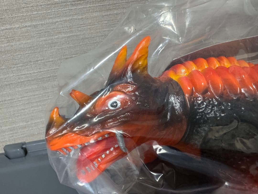 MARUSAN マルサン ソフビ パゴス 350 バーニングオレンジ 銀目