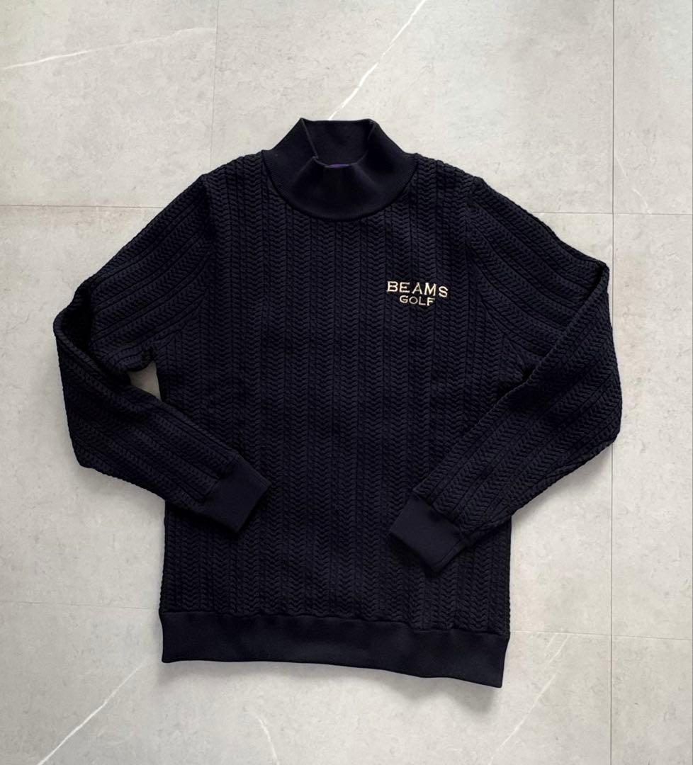 ビームスゴルフ　レディース　ネイビー　プルオーバー