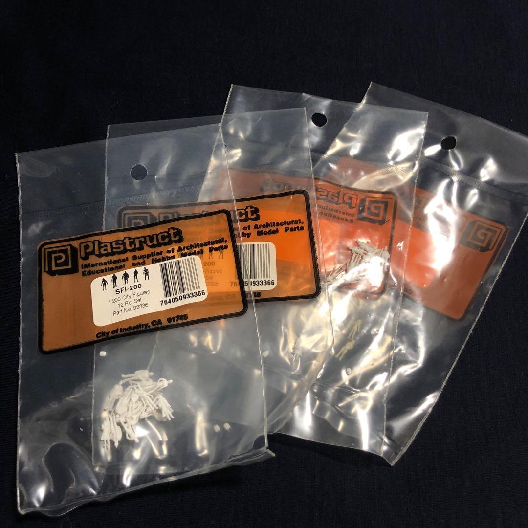 プラストラクト　人物　Plastruct 建築模型　ジオラマ　フィギュア　模型