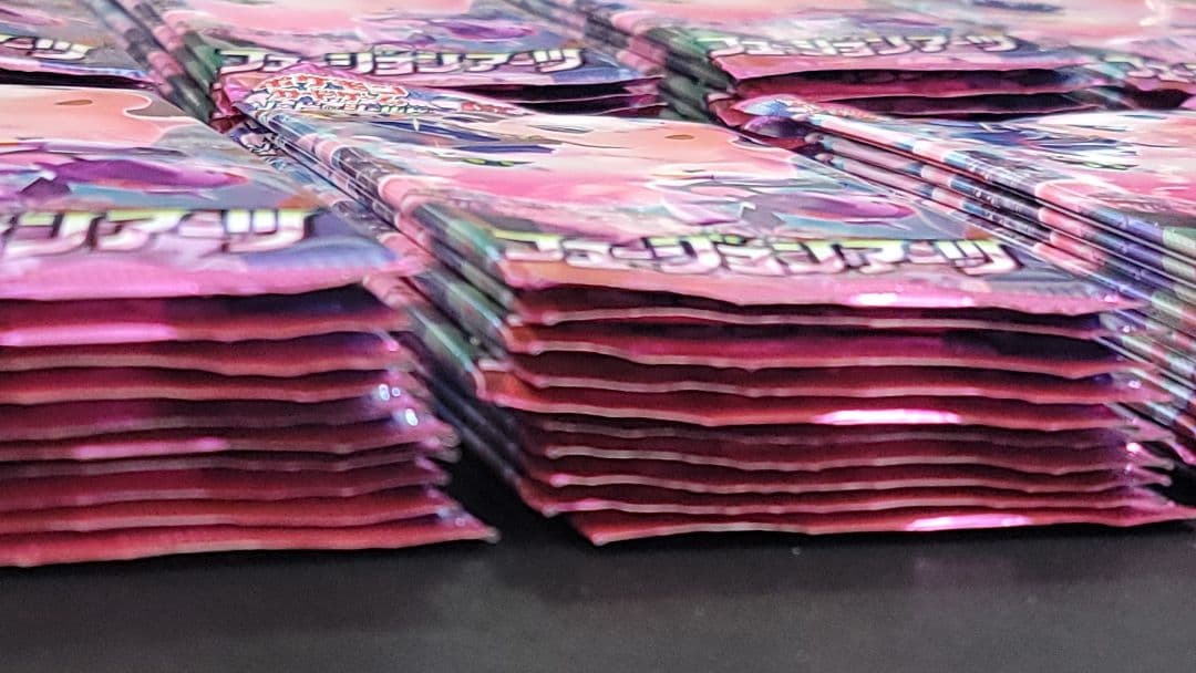 ポケモンカード フュージョンアーツ バラパック 184パック 新品未開封