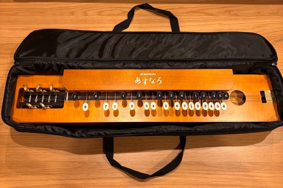 美品　大正琴　SUZUKI あすなろ　教本おまけ付き