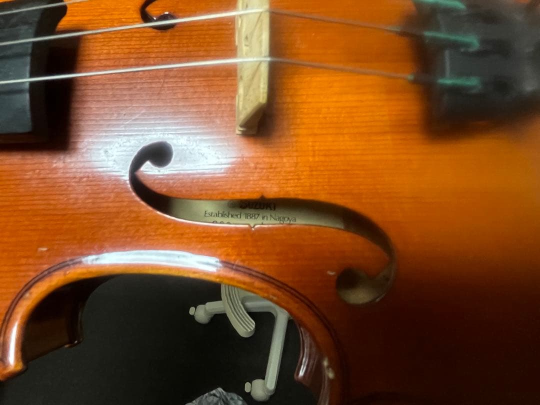 木製バイオリン 4弦 ケース付き