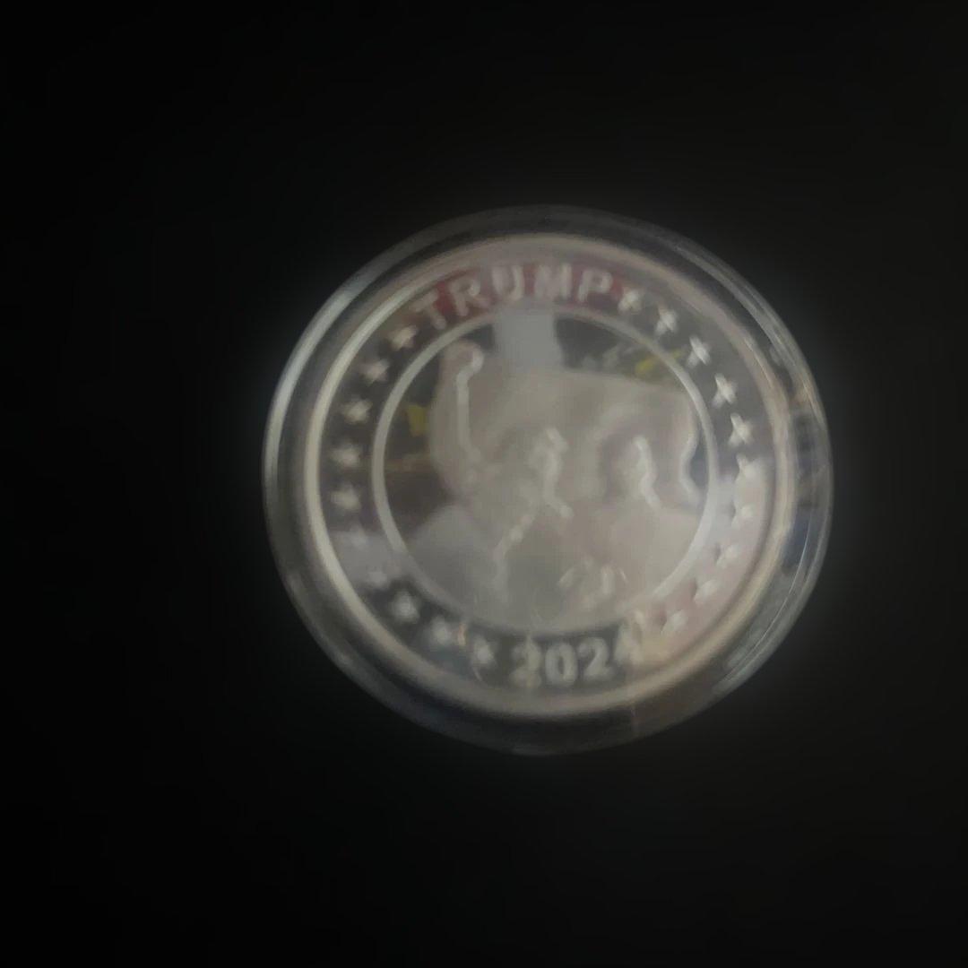 トランプ 2024 銀製 1トロイオンス