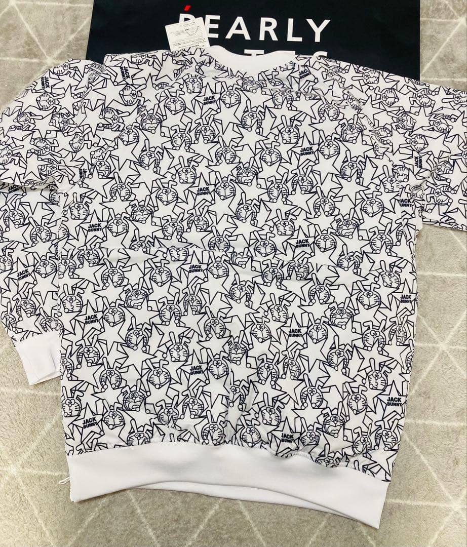 新品 ジャックバニー ドラえもん ラミネートタフタ中綿スニードジャック6 LL白