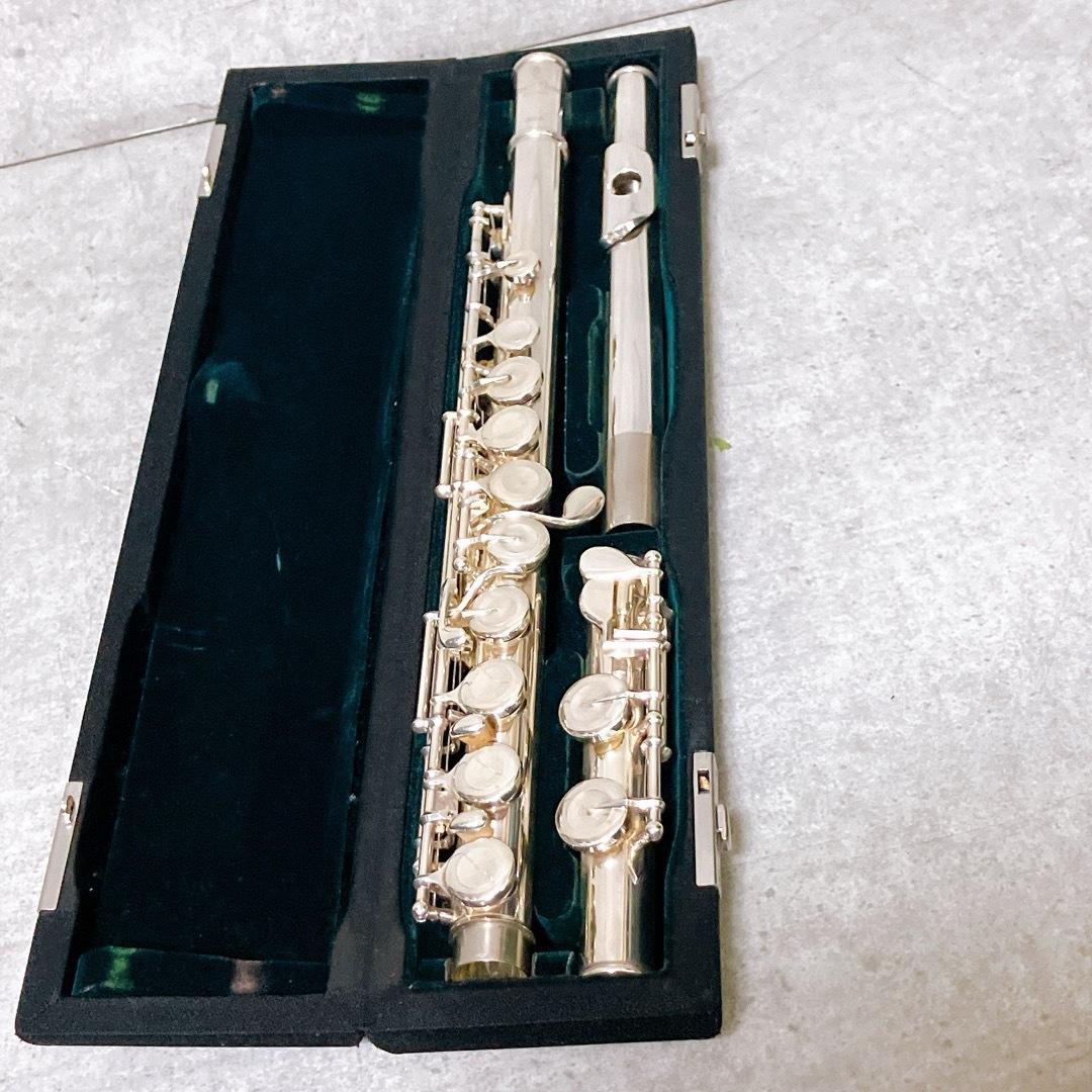 pearl flute フルート PF-525 リップ銀製 Eメカ C足部管