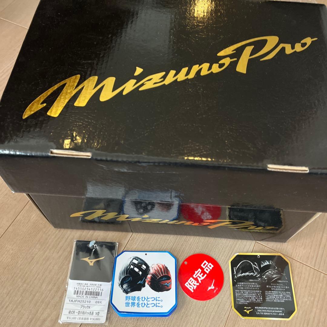 ミズノプロ　ダイバーシティー　ファーストミット　箱付き　硬式　限定