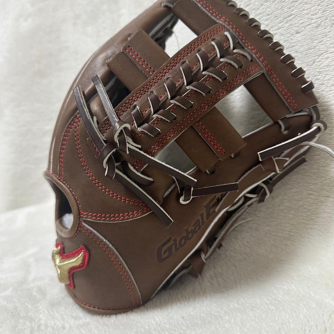 ミズノ　グローバルエリートジャパン　内野手用　1AJGH31303 マホガニー