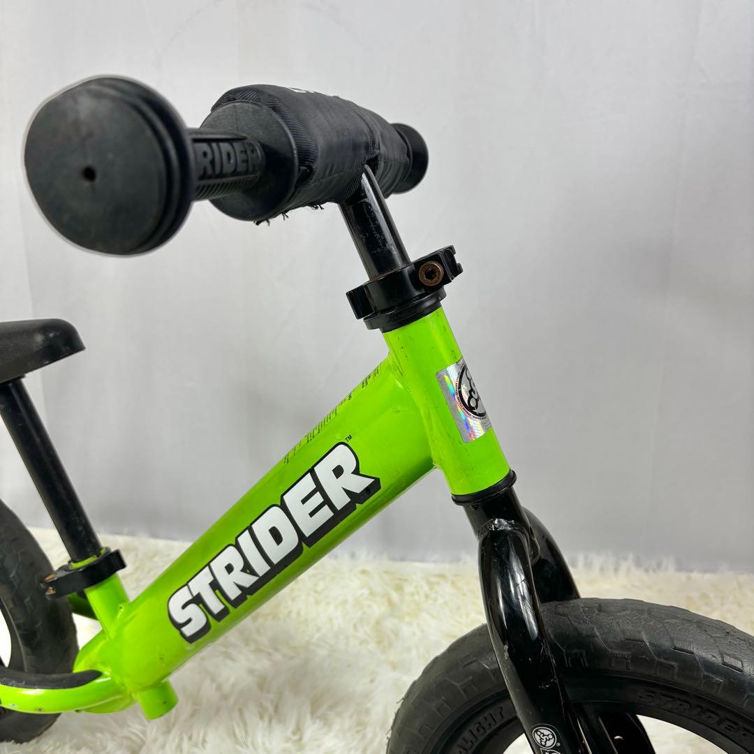 【美品】STRIDER ストライダー　グリーン　緑　バランスバイク