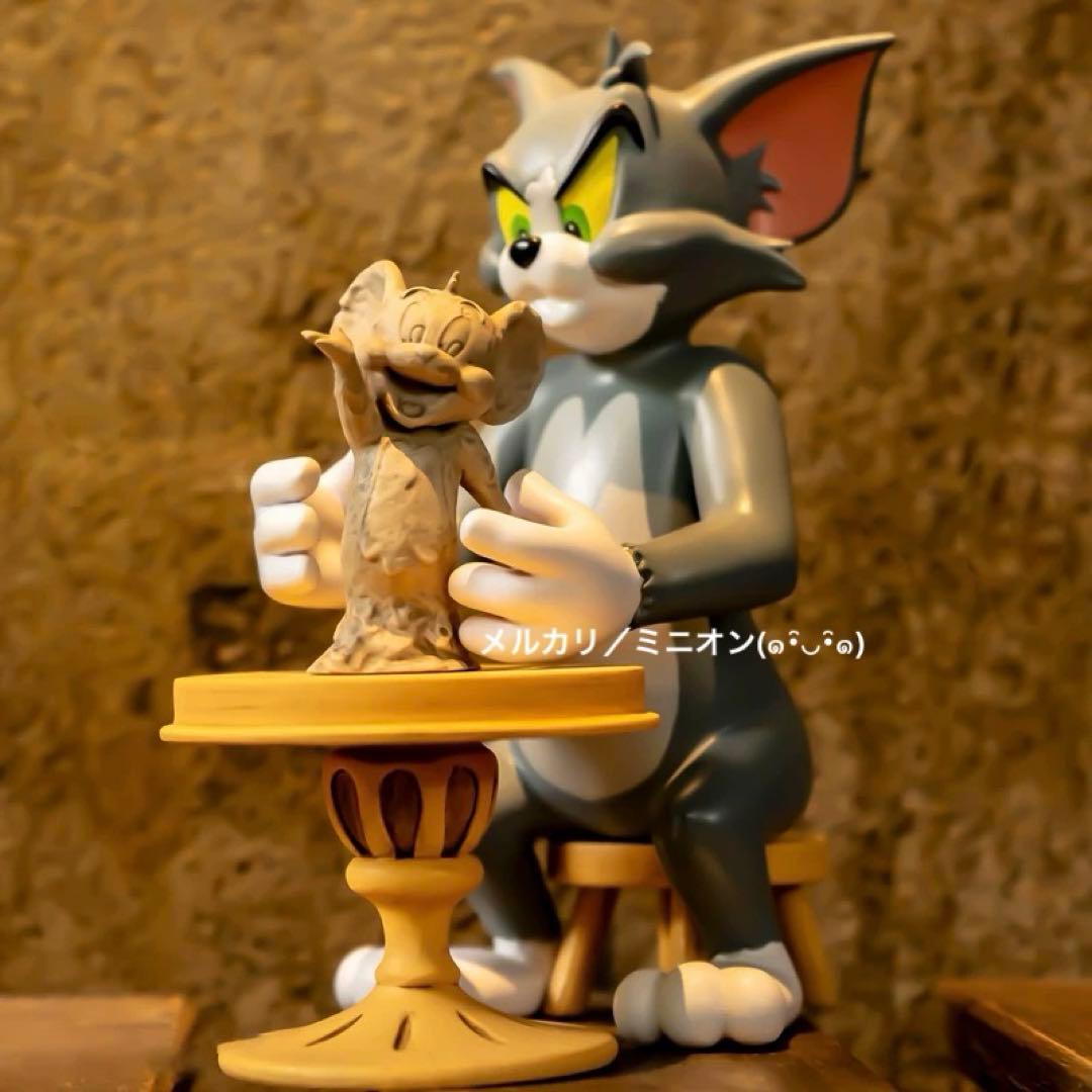 ソープスタジオ トムとジェリー 粘土彫刻家像 フィギュア 新品未開封