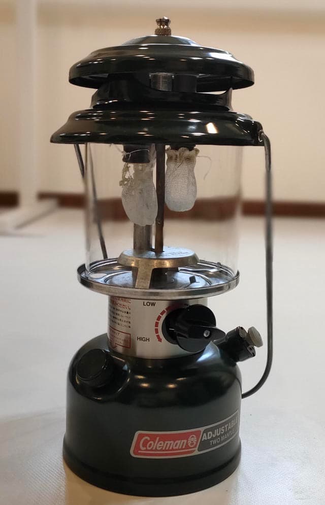 Coleman コールマン ツーマントルランタン 288A ケースと交換部品付