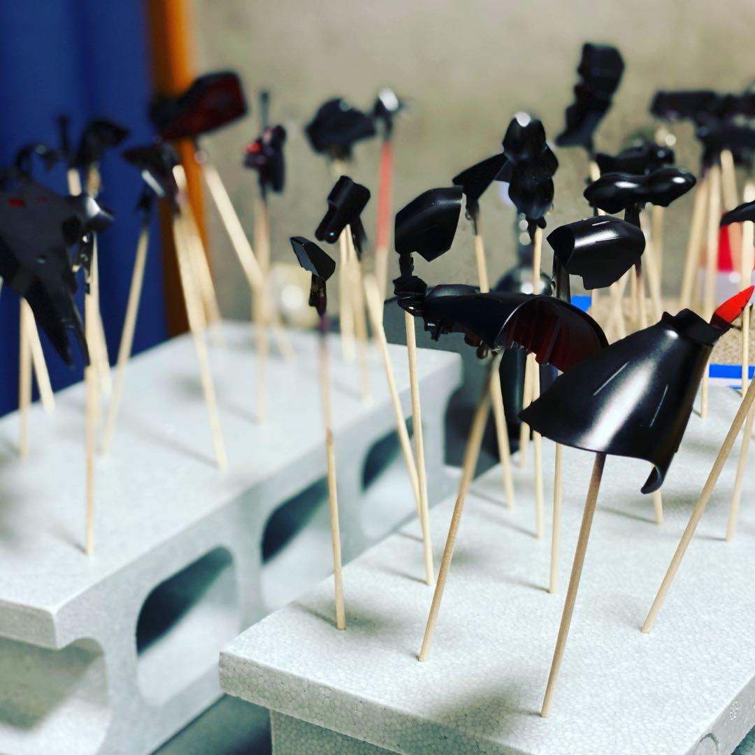 HG MSN-04 サザビー 1/144 キャンディ塗装