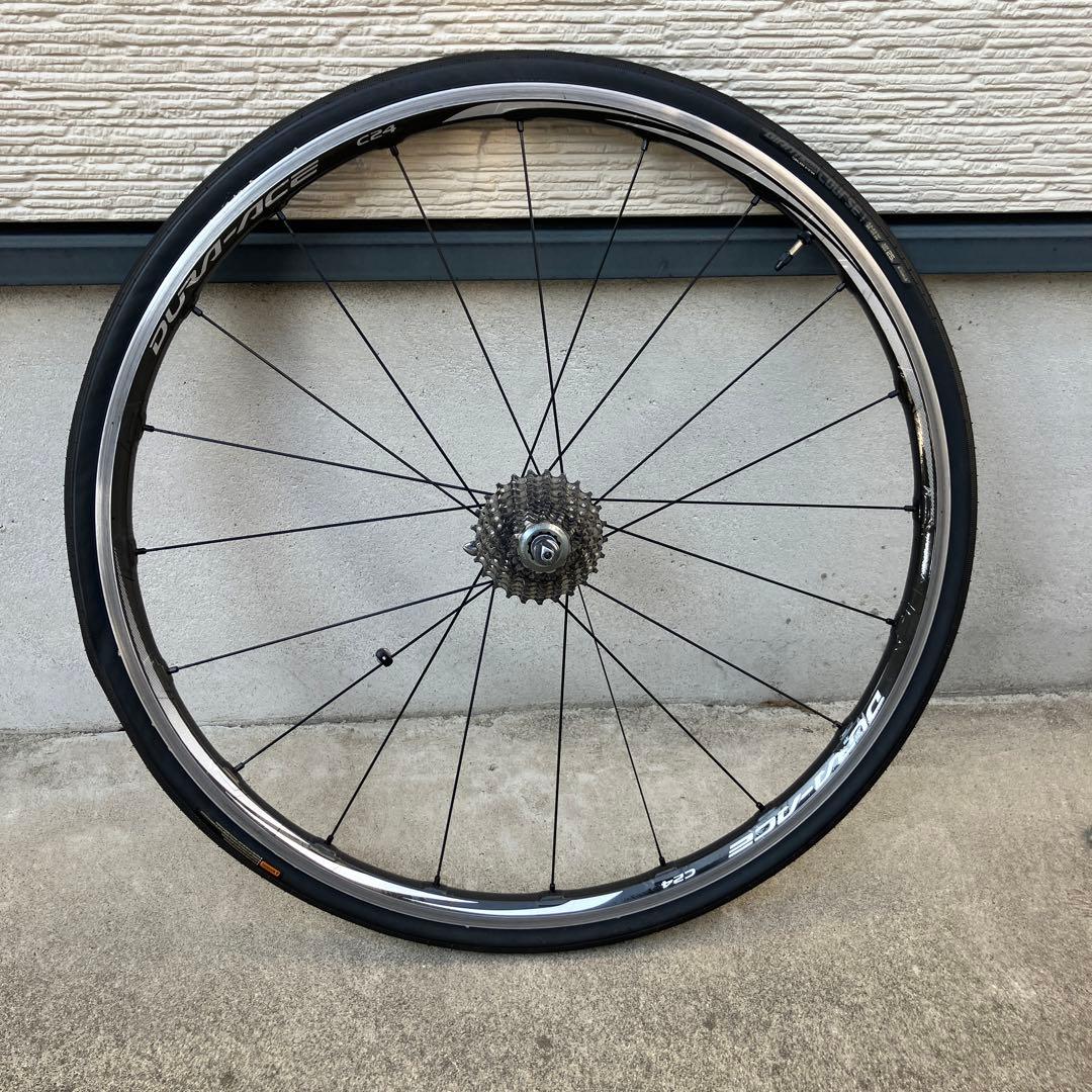DURA-ACE C24 チューブレスホイール　前後