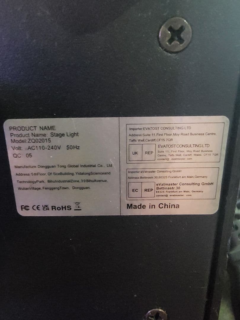 MINI LED SPOT ZQ02015　2個セット