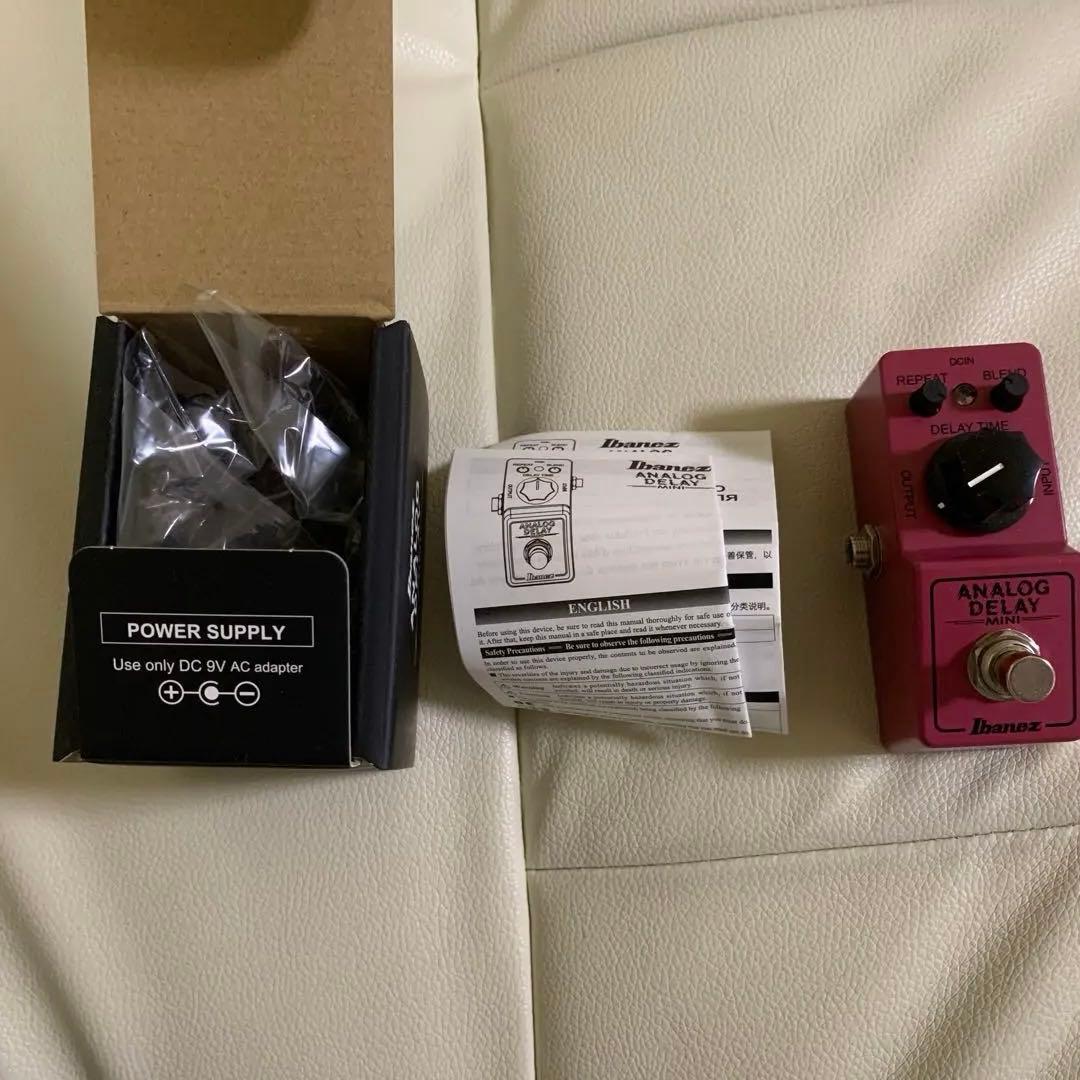 Ibanez アナログディレイミニ　美品　ほぼ未使用